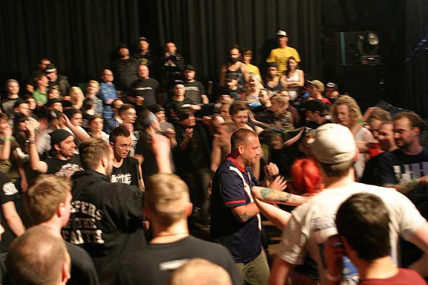 Terror, live, 18.04.2012 München, Backstage