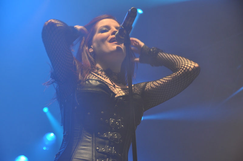 Sirenia, live, Wacken 2011