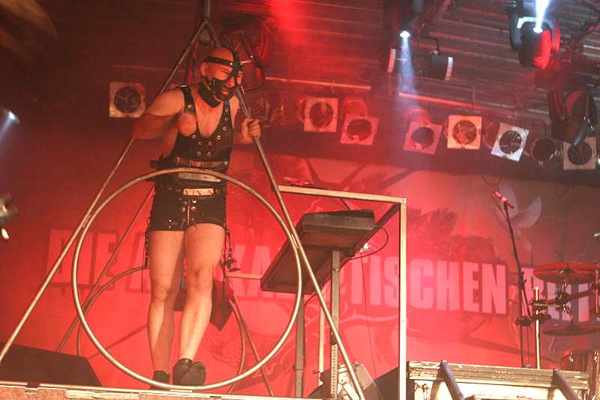 Die Apokalyptischen Reiter, live, 10.05.2012 München, Backstage