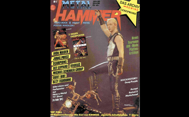 Das erste METAL HAMMER Cover