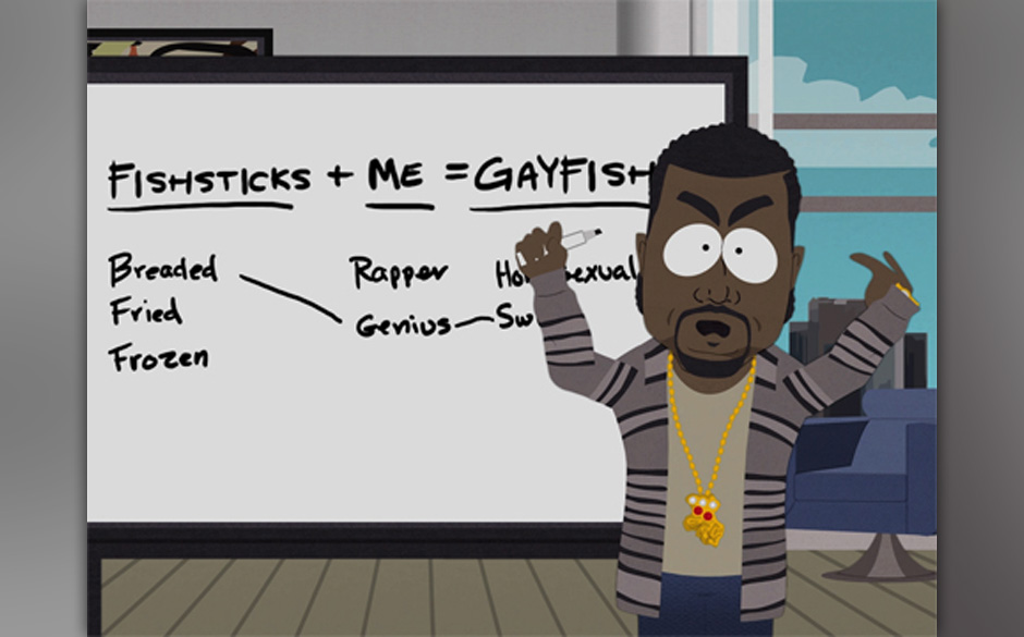 Aus der legendären Fishtick-Folge: Kanye West