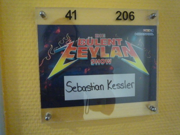 Backstage bei Bülent Ceylan, 2012