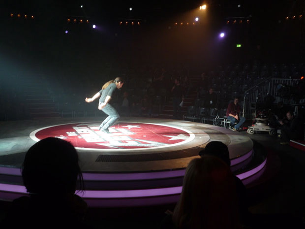 Backstage bei Bülent Ceylan, 2012