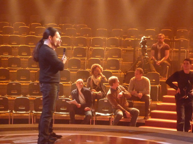 Backstage bei Bülent Ceylan, 2012