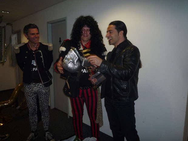 Backstage bei Bülent Ceylan, 2012