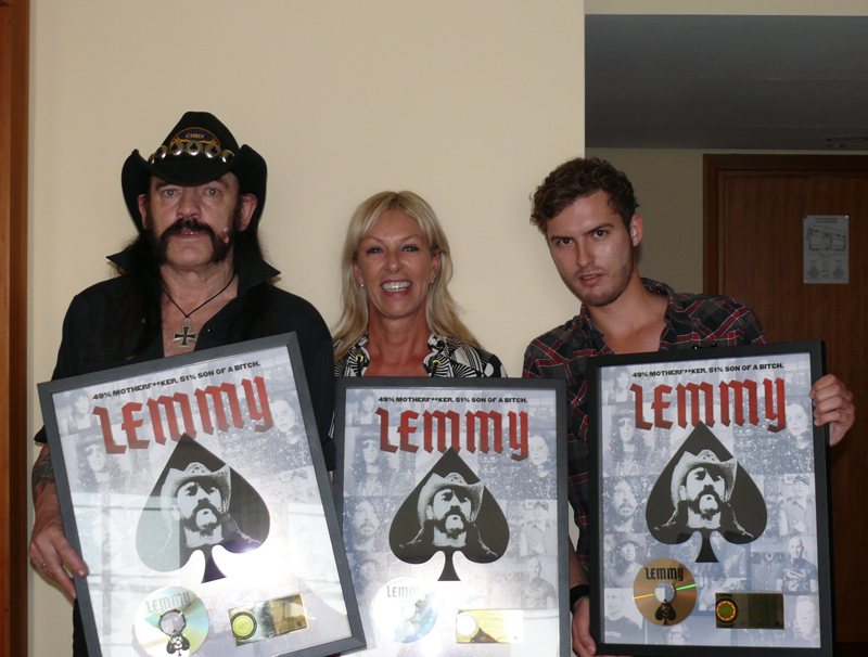 Lemmy erhält Gold für die Motörhead-Doku