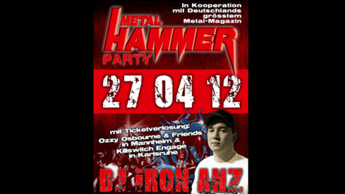 Metal Hammer Party, Karlsruhe, April