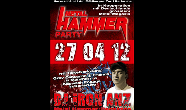 Metal Hammer Party, Karlsruhe, April