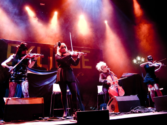 Eklipse als Vorband für Nightwish 2012