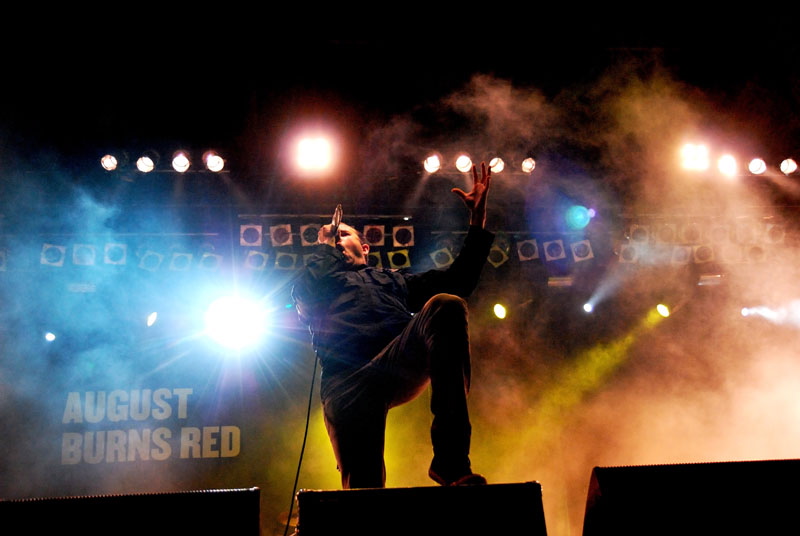 August Burns Red, live, Rock am Ring 2011