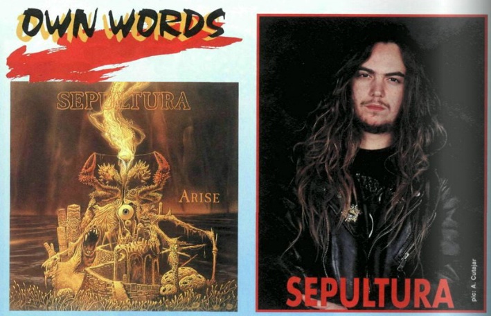 Sepultura im METAL HAMMER 05/1991