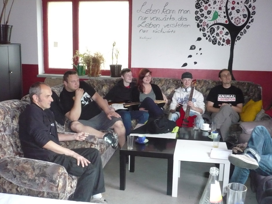 Heaven Shall Burn im Jugenclub Vortrefflich, Weimar