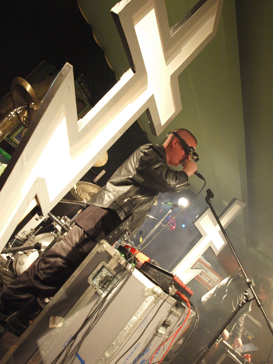 Callejon Backstage auf der Tour im Juni 2012