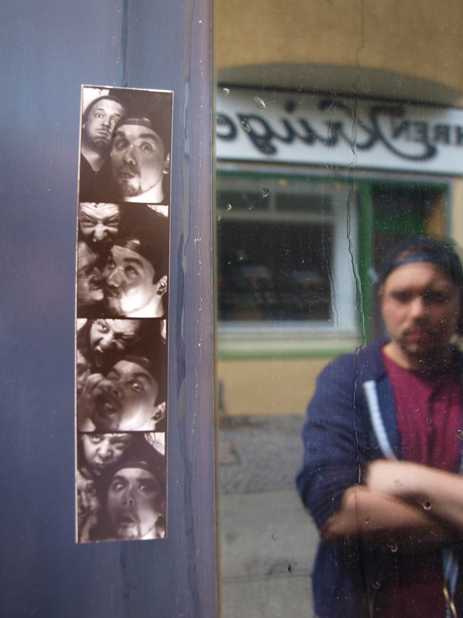 Callejon Backstage auf der Tour im Juni 2012