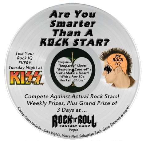 'Smarter Than A Rockstar'-Quiz von Kiss