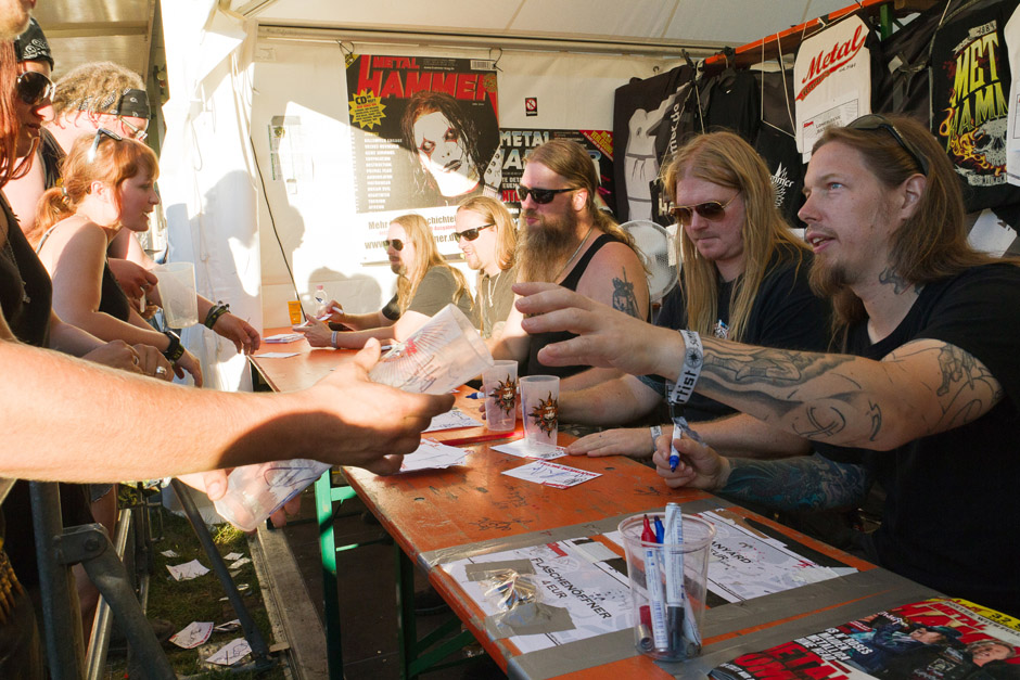 Summer Breeze 2012: Spaß und Autogrammstunden am MH-Stand