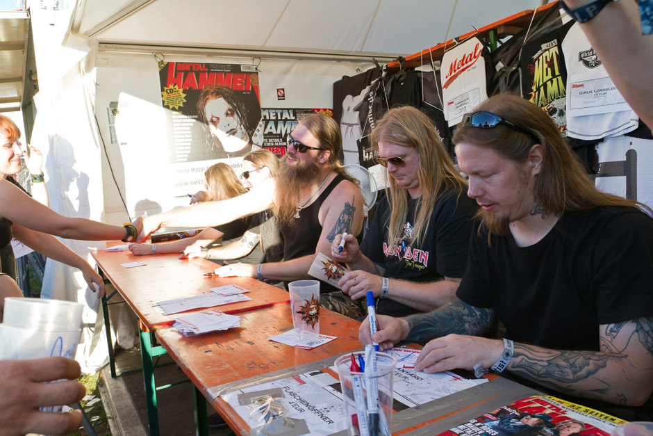 Summer Breeze 2012: Spaß und Autogrammstunden am MH-Stand