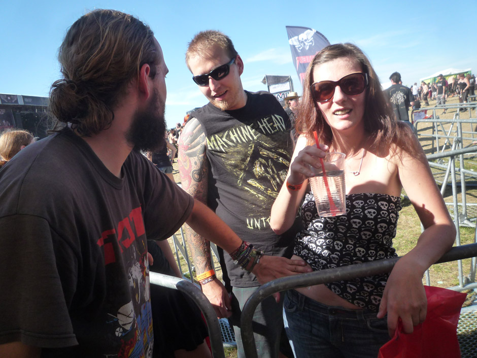 Summer Breeze 2012: Spaß und Autogrammstunden am MH-Stand