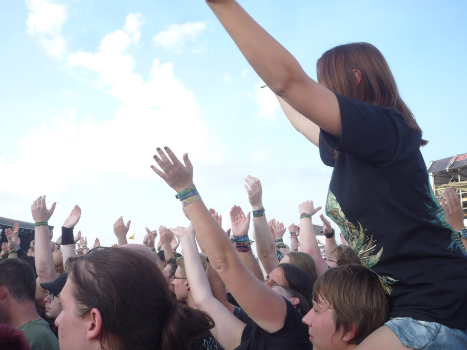 Fans auf dem Summer Breeze 2012