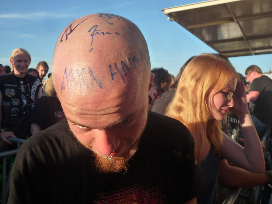 Summer Breeze 2012: Spaß und Autogrammstunden am MH-Stand