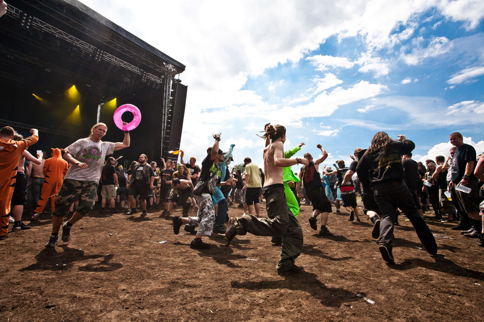 Cricle Pit, Extremefest 2012 in Hünxe