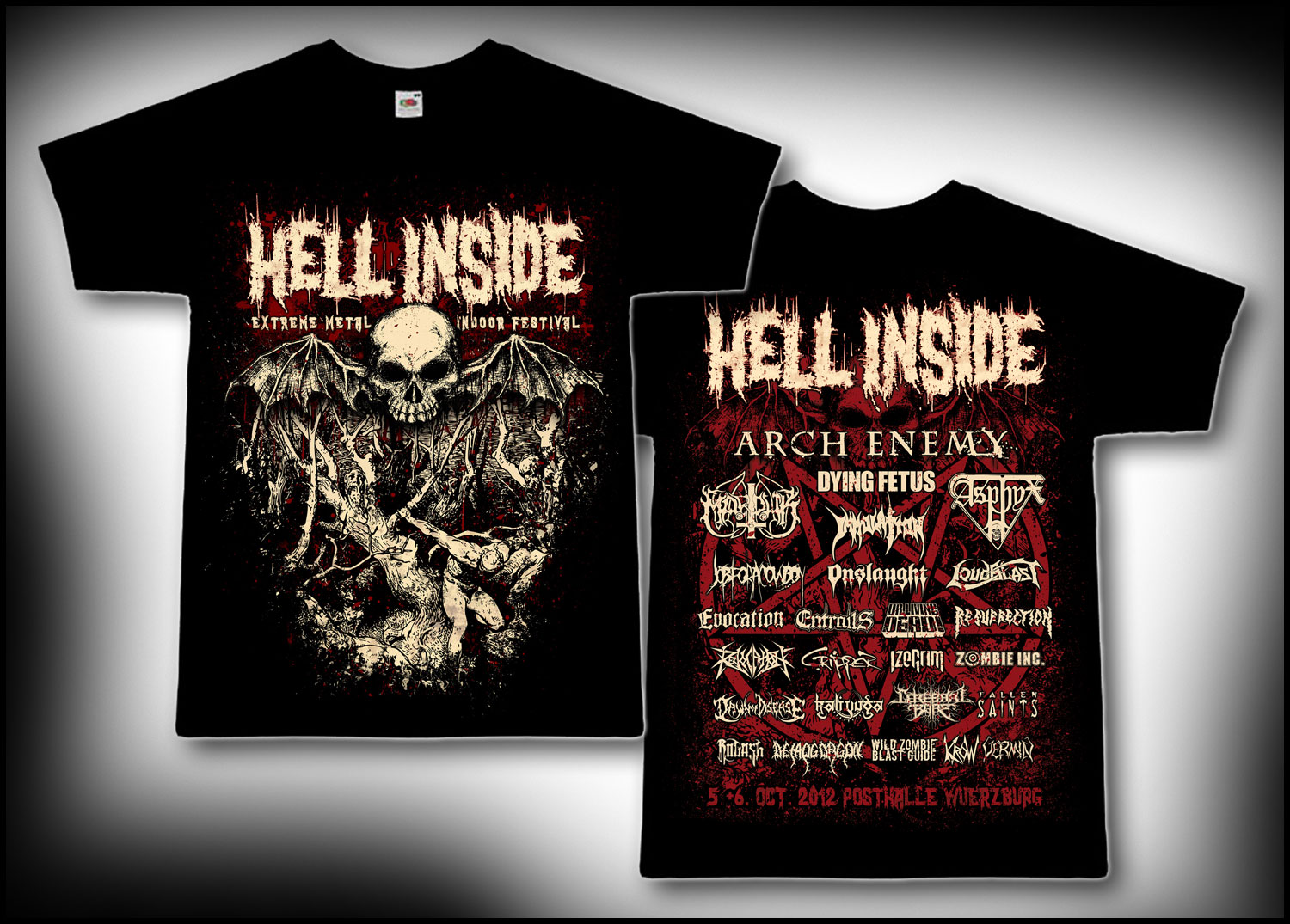 Hell Inside 2012 Merchandise