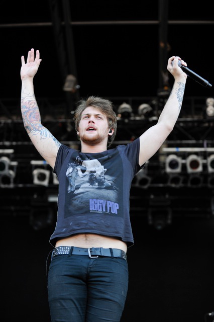 Asking Alexandria, live, Rock am Ring 2011