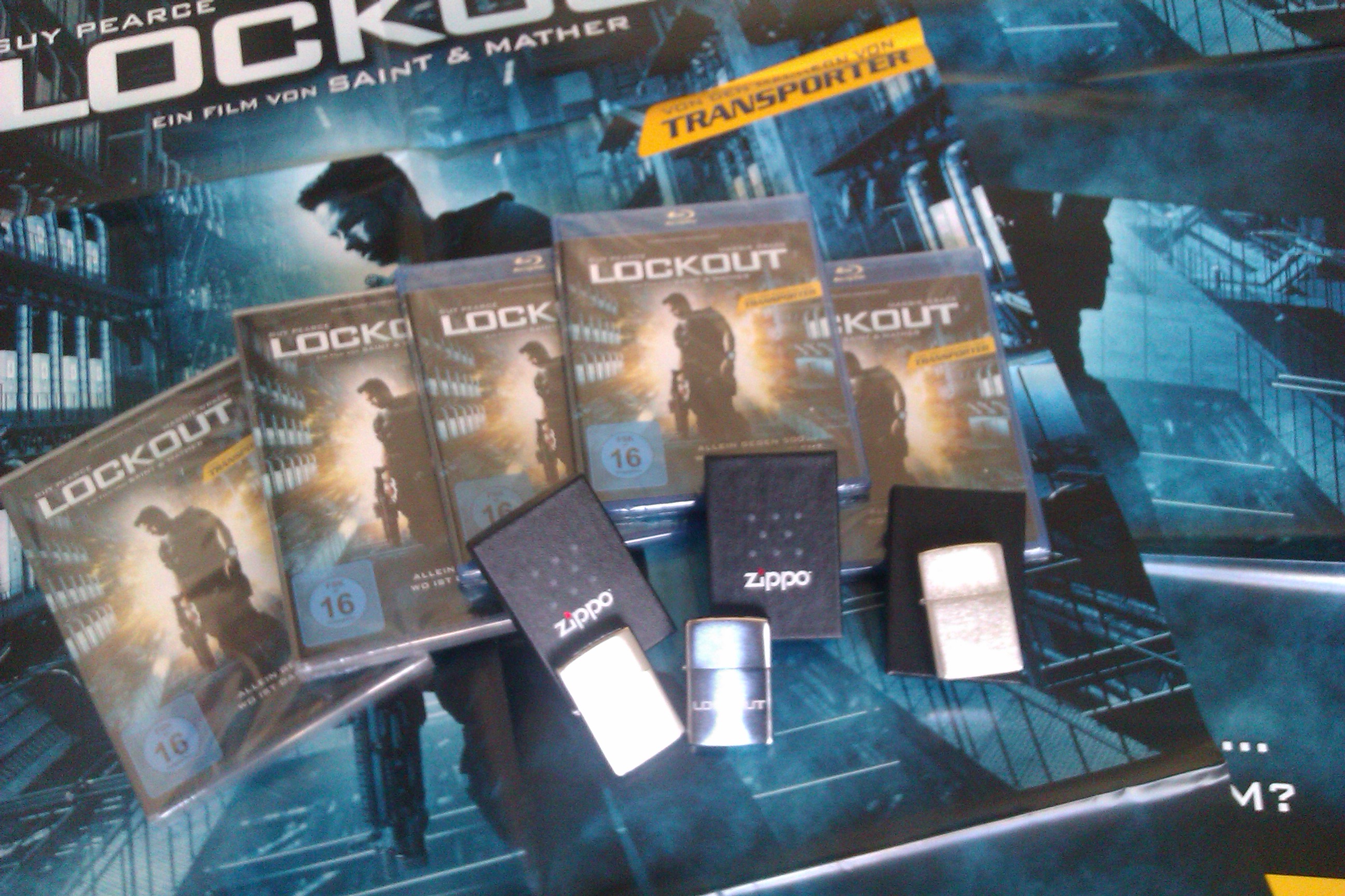 Lockout- und Zippo-Verlosung