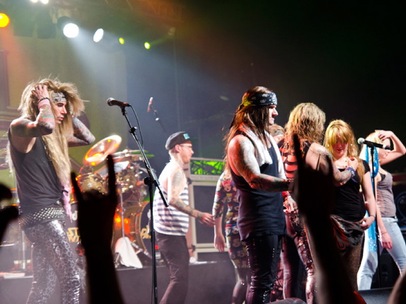 Steel Panther, live, 16.03.2012 Hamburg, Docks