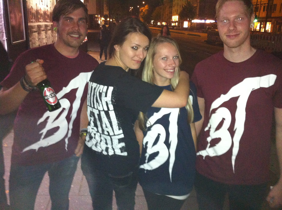 Bury Tomorrow Tourtagebuch 2012