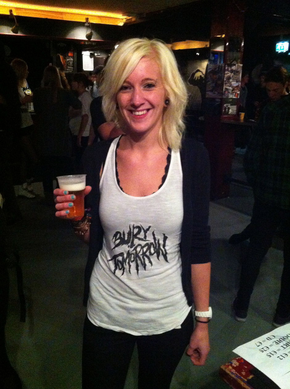 Bury Tomorrow Tourtagebuch 2012