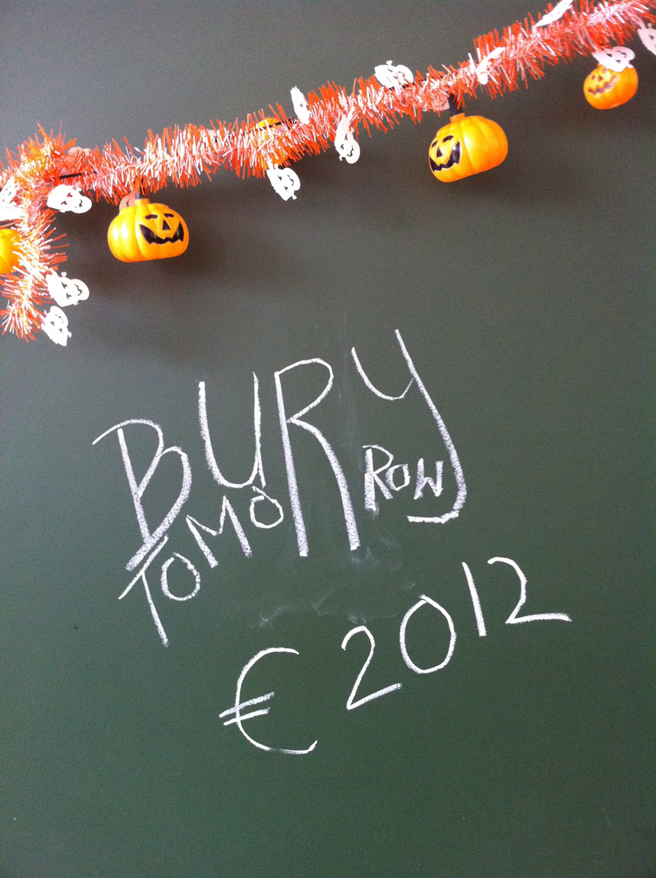Bury Tomorrow Tourtagebuch 2012