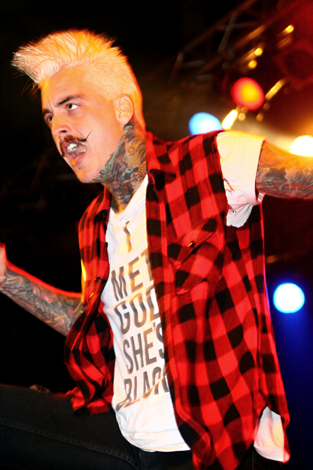 For The Fallen Dreams live, Never Say Die-Tour, 12.10.2012 Würzburg