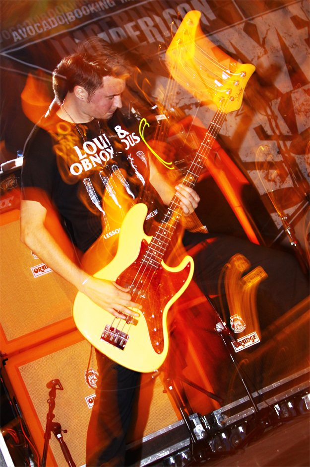 For The Fallen Dreams live, Never Say Die-Tour, 12.10.2012 Würzburg