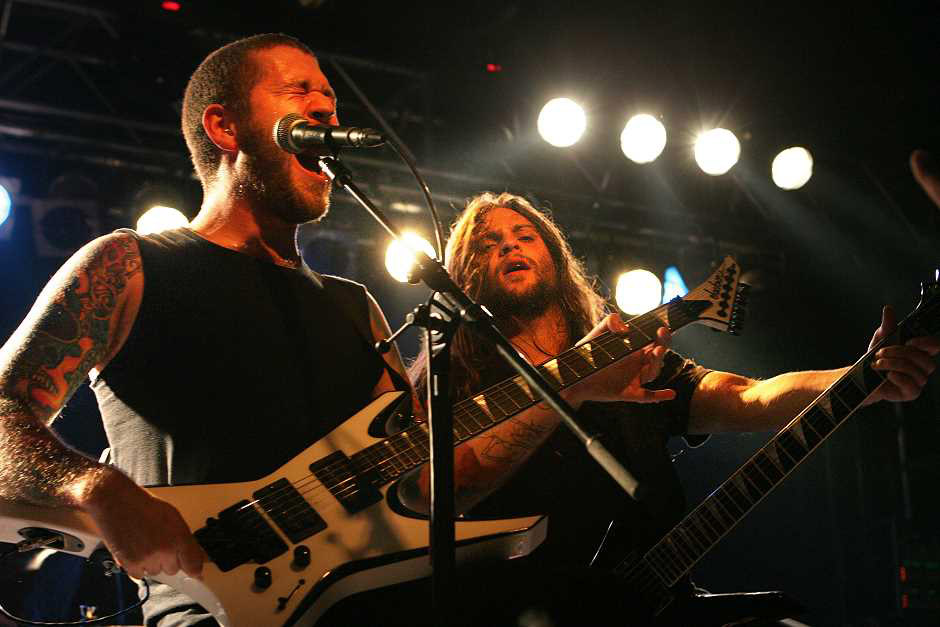 Revocation live, 08.10.2012, München, Backstage