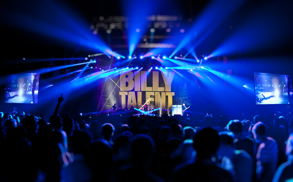 Billy Talent live, 03.10.2012, Wien, Stadthalle