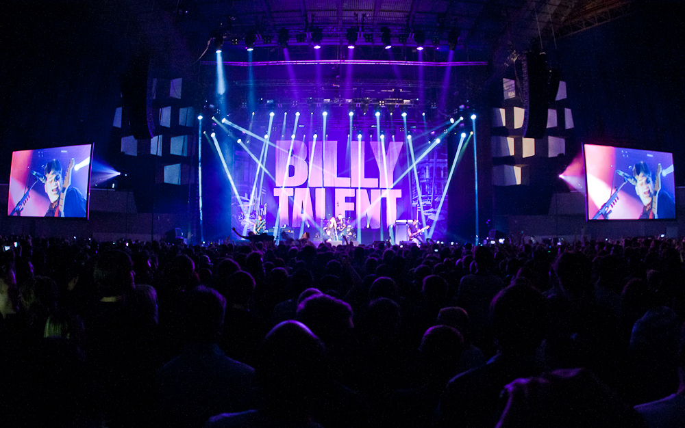 Billy Talent live, 03.10.2012, Wien, Stadthalle