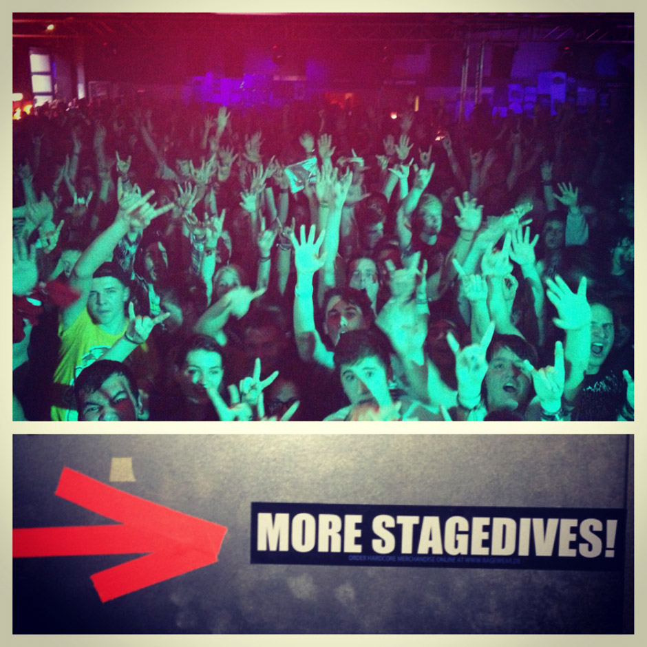 Never Say Die! 2012-Tourtagebuch von Obey The Brave 