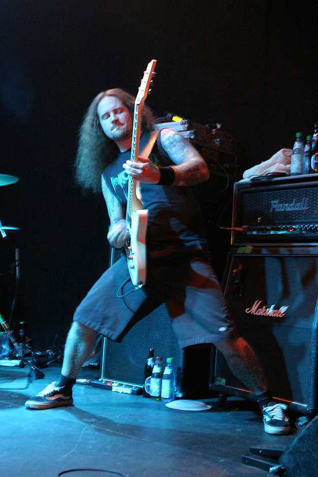 Hatesphere live, 8.10.2012, München, Backstage