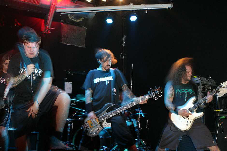 Hatesphere live, 8.10.2012, München, Backstage