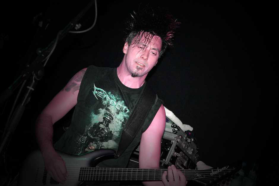 Mnemic live, 8.10.2012, München, Backstage