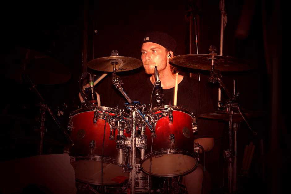 Mnemic live, 8.10.2012, München, Backstage