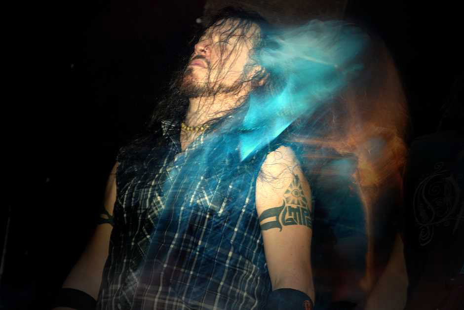 Mnemic live, 8.10.2012, München, Backstage