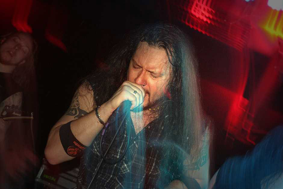 Mnemic live, 8.10.2012, München, Backstage