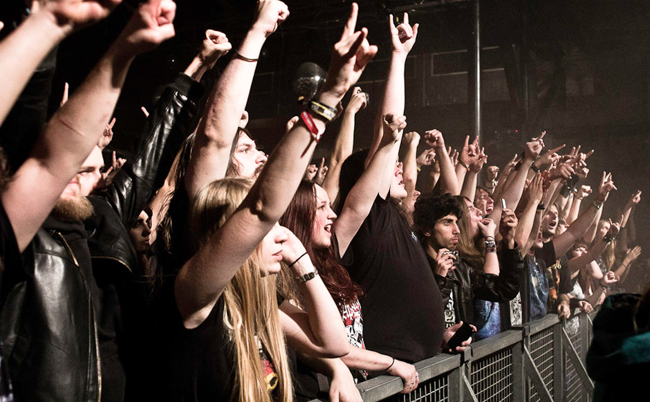 Wintersun live, 30.10.2012, Berlin, Postbahnhof