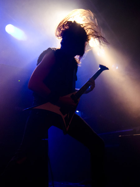 Huntress live, 24.10.2012, Hamburg