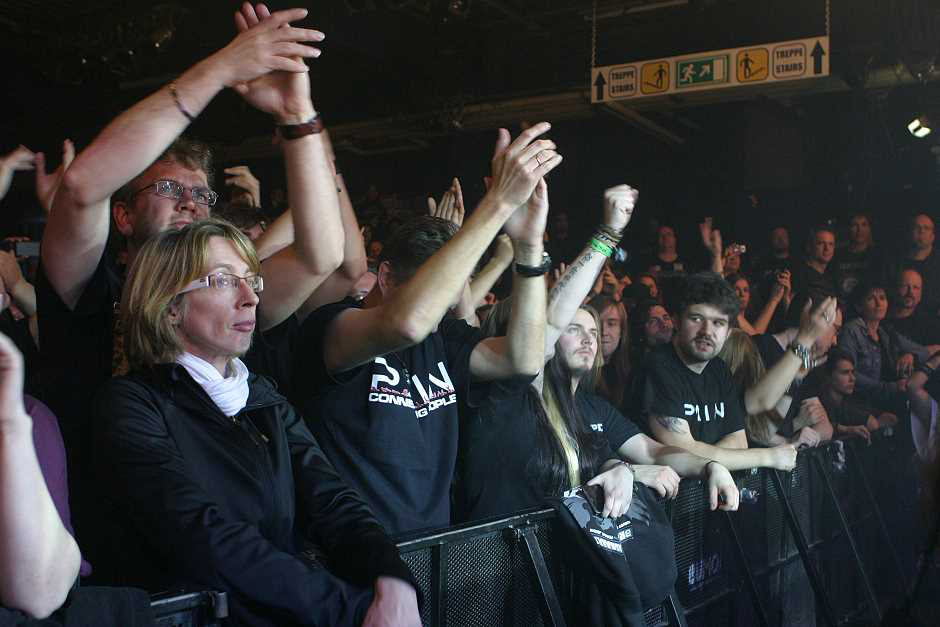 Pain live, 10.11.2012, München, Backstage