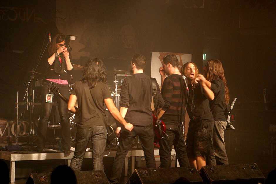 Scar Of The Sun live, 10.11.2012, München, Backstage