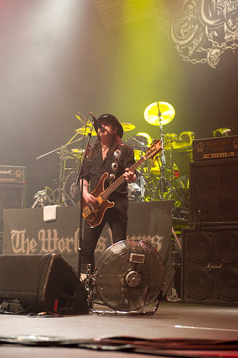 Motörhead, live, 30.11.2011 Hamburg, Alsterdorfer Sporthalle