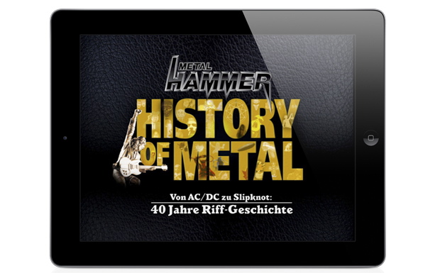 Eindrücke aus der METAL HAMMER iPad-App 'History of Metal'
